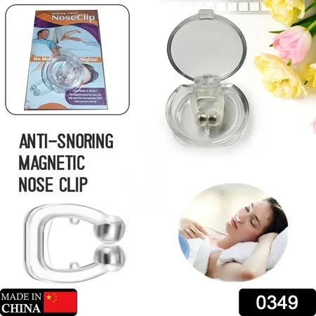 Anti Snore Device For Men And Woman Silicone Magnetic Nose Clip For Heavy Snoring Sleeper Snore Stopper Anti Snoring Device (3Pc)